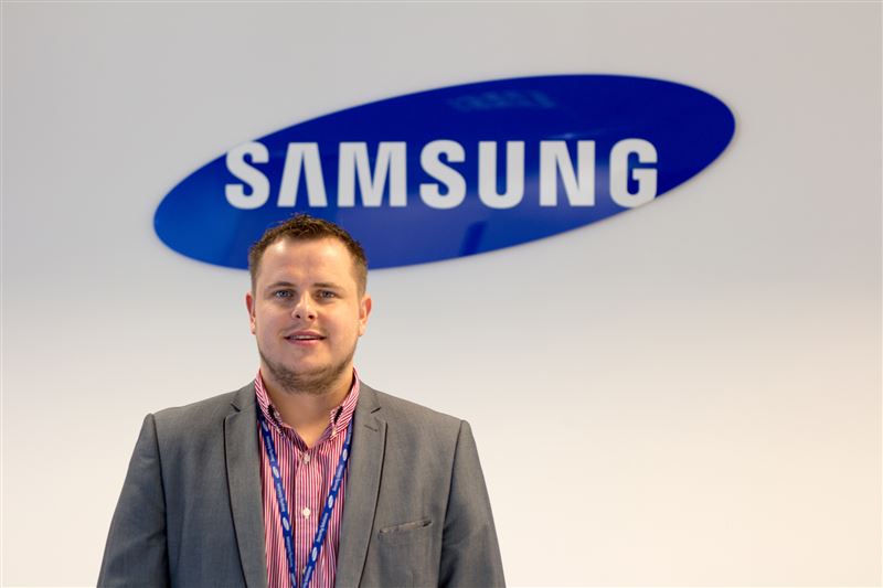 Dan England, teknisk partnersjef hos Samsung Techwin Europe.
