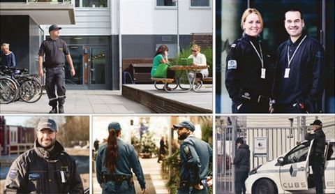 Inom svensk polis är andelen anställda med utländsk bakgrund under 10 procent. Inom bevakningsbranschen förefaller andelen vara betydligt högre, någonstans mellan 30 och 65 procent, om man får tro företagsledarna som svarat på frågorna från Securityuser.com. Inom svensk polis är andelen anställda med utländsk bakgrund under 10 procent. Inom bevakningsbranschen förefaller andelen vara betydligt högre, någonstans mellan 30 och 65 procent, om man får tro företagsledarna som svarat på frågorna från Securityuser.com.