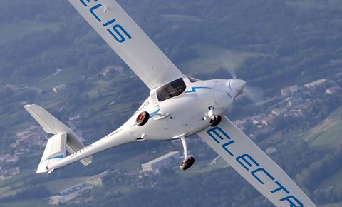 Elfly af typen Pipestrel Velis Electro. Foto: Pipistrel. 