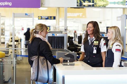 Securitas har levererat flygplatssäkerhet på Bromma Stockholm Airport sedan 2002. 
