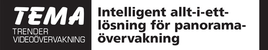 Intelligent allt-i-ett-lösning för panoramaövervakning