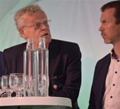 Säkerhetsbranschens ordförande Björn Eriksson debatterade om kontanternas betydelse med Svensk Handels säkerhetschef Per Geijer. 