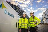 Den anslåede årlige ordreværdi er på ca. 10 mio. kr., og Bravida forventer at ansætte 10 teknikere ved fuld implementering af aftalen. Foto: Bravida.