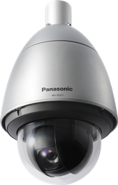 Det vandtætte full-HD PTZ-kamera (WV-X6531N) fra Panasonic.