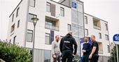 Brandvarningsprojektet i bostadshuset HSB Living Lab drivs av produkttillverkaren Sfty tillsammans med SafeTeam som installatör.