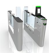 Boardsec, Gunnebos automatiska slussar som är speciellt utvecklade för att kontrollera passagerarnas boardingkort innan ombordstigning på flygplanet. Biometriteknik säkerställer att passagerarnas identitet verifieras och matchar boardingkorten.