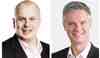 Kaj Ignatjew, Business Unit Director i Stella Safety Phone og Stefan Albertsson, CEO i AddSecure har inngått en avtale.