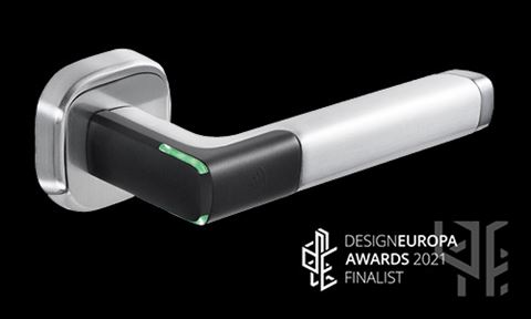 Det trådløse Aperio H100 håndtag blev udvalgt som finalist til endnu en fornem designpris.ris.