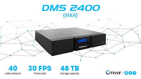 The new DMS 2400 (MK4) now enables the recording of up to 40 channels.