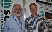  Ian Tredinnick fra Chiron sammen med Stefan Albertsson fra Addsecure.