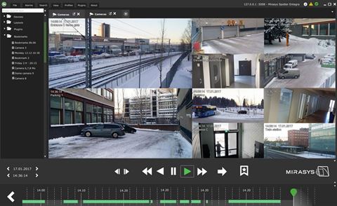 Mirasys VMS V8 installeras snabbt och enkelt. Särskild uppmärksamhet har ägnats åt effektiv och centraliserad administration och underhåll.