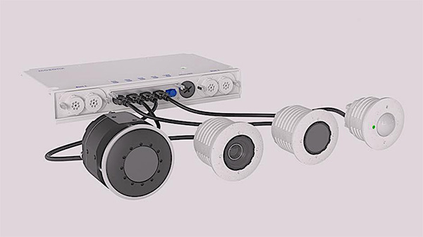 Fire fleksible moduler muliggør kombinationen af flere sensorer i et enkelt kamera.