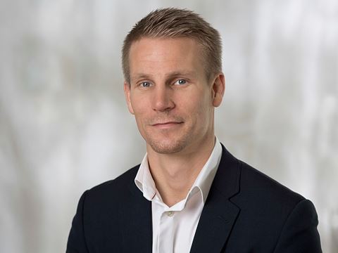 David Larsson, tillförordnad vd för Nokas Security.
