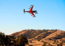 Falck har indgået samarbejde med Kitty Hawk, som er Silicon Valleys førende pioner inden for fuldt elektriske droner. Foto: Falck.