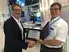 Wiltshire-based security installer is presented with award by Tdsi Managing Director, John Davies