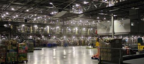 Staff at Tesco's vast frozen distrubtion centre are protected by Grundig IP CCTV surveillance system