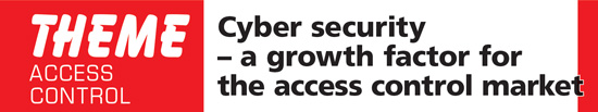 Cyber security – a growth factor for the access control market