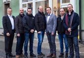Anders Geeber, Mikael Juhlin, Tomas Malmgren, Håkan Ferm, Stefan Brockman, Stefan Malmgren och Niclas Kjellén.
