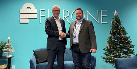 Fra venstre: Jarl Øverby, CEO NetNordic Group og Markus Alkio, CEO Fiarone