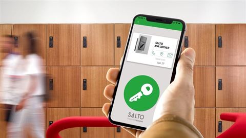 Salto Systems har lanceret Salto XS4 skabslås med BLE-teknologi, der giver brugerne mulighed for at åbne skabet med en mobil app eller smartphone, uanset hvor de er.