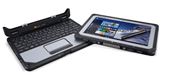 Toughbook CF-20 är världens första robusta Toughbook-enhet med löstagbar skärm.
