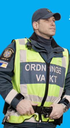 Der er behov for mange nye vagter i Sverige, blandt andre de såkaldte ordningsvakter.