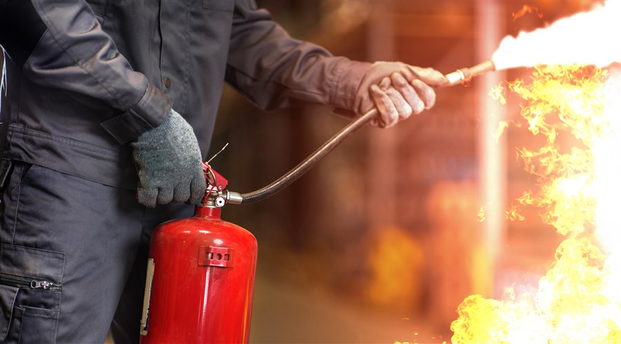 Enkle tiltak kan være nok til å forebygge, unngå eller begrense eventuelle brannfarer på arbeidsplassen.