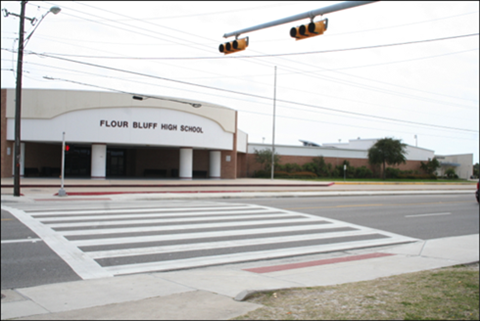 Flour Bluff ISD serves over 5,600 students who range from pre-kindergarten through high school.