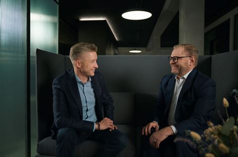 Thomas Jensen och Lars Larsen, CEO respektive CFO, konstaterar att 2022 blev ett rekordår för Milestone Systems.