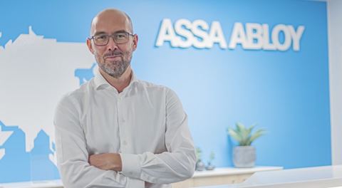 SEM Groups nya ordförande Andreas Frisk är till vardags landschef för Assa Abloy opening solution.