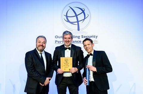 Members of the Gallagher team collected the OSPA award in London last month.