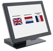 Touch terminal til registrering