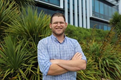 Aidan Simons takes up his new role at ICT