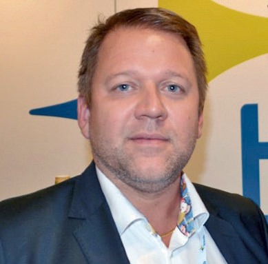 Gottfrid Seidevall, affärsområdeschef för säkerhet på Bravida.