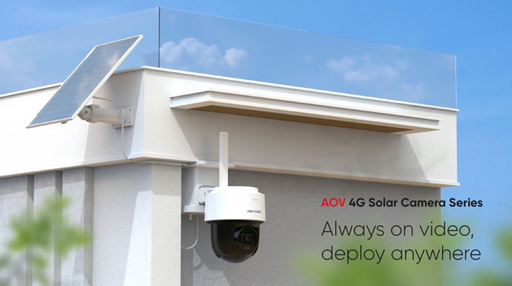 hikvision outdoor solar security cameras