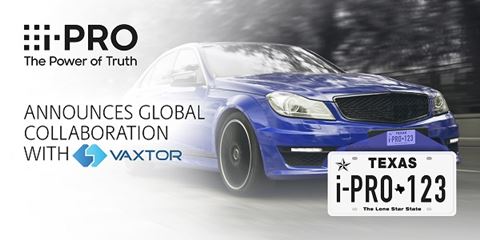 I-Pro and Vaxtor partner on license plate recognition technology