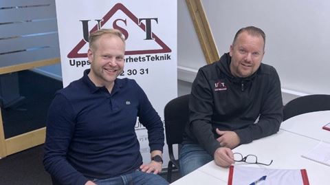 Johan Wennertorp (t.v.) og Fredrik Jansson er tilfredse med nu at være en del af Prosero-gruppen..
