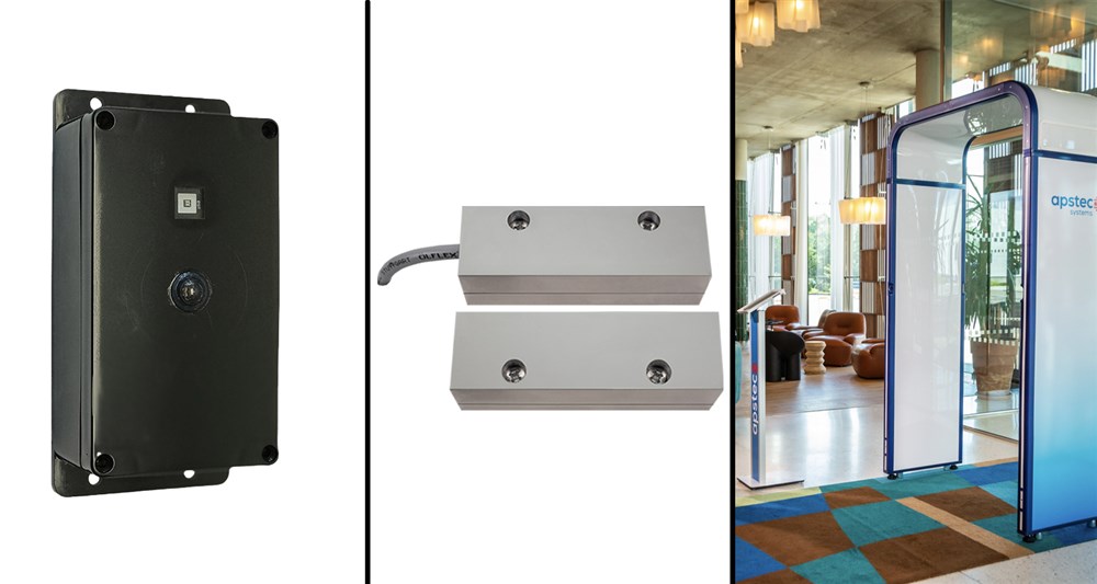 De tre nominerade lösningarna: Check’In Infra från Artifeel, MCX 270 från Alarmtech och Apstec HSS Falcon från Apstec Systems.