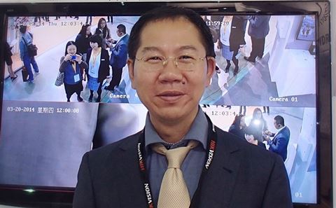 Keen Yao, the VP of Hikvision’s International Business Centre.