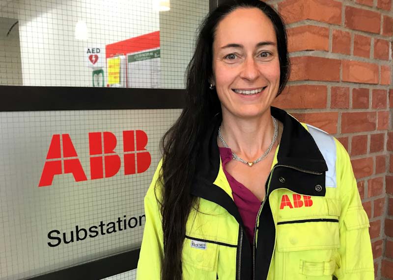 Johanna X Eriksson, projektledare på ABB Substation, är en av de första kunderna att få ta del av Extronics och AddSecures helhetslösning för säkrad larmkommunikation.