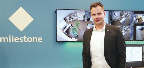 Christopher Åkesson, nordisk salgschef hos Milestone Systems.