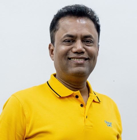 AS Pillai is the Senior General Manager at Sharaf DG Business.