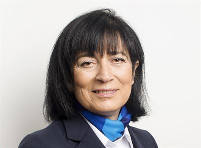Maria Khorsand , VD för SOS Alarm, finns på plats i Almedalen.