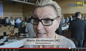 Maria Abrahamsson, ledamot i riksdagen och Konstitutionsutskottet, uttalar sig om Trygghetskamerans dag.