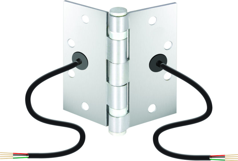 Secolarm launches electric transfer hinge