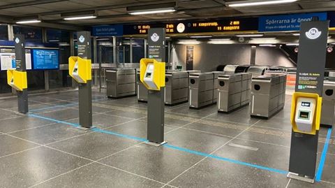 The technology upgrade has delivered measurable benefits, including dramatically reduced fare evasion that translates to millions of Swedish Kronos. Image courtesy of HID