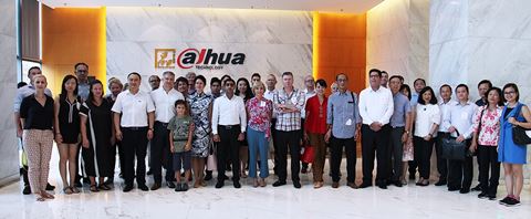 The delegation consisted of around 40 people representing 17 countries.