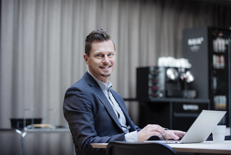 Jonas Lind, chef för Produktion på SOS Alarm.