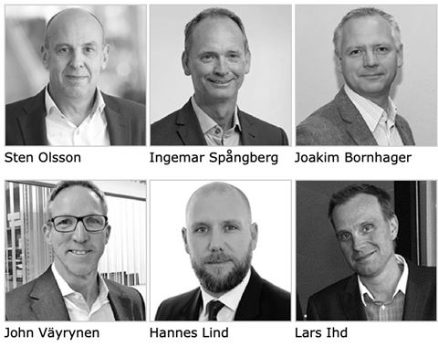 Paneldeltagarna som den 27 oktober diskuterar larmsystem i en digital tid.