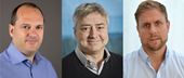 Fra venstre: Kim Andresen, Lars Wilson og Patrik Westerlund.